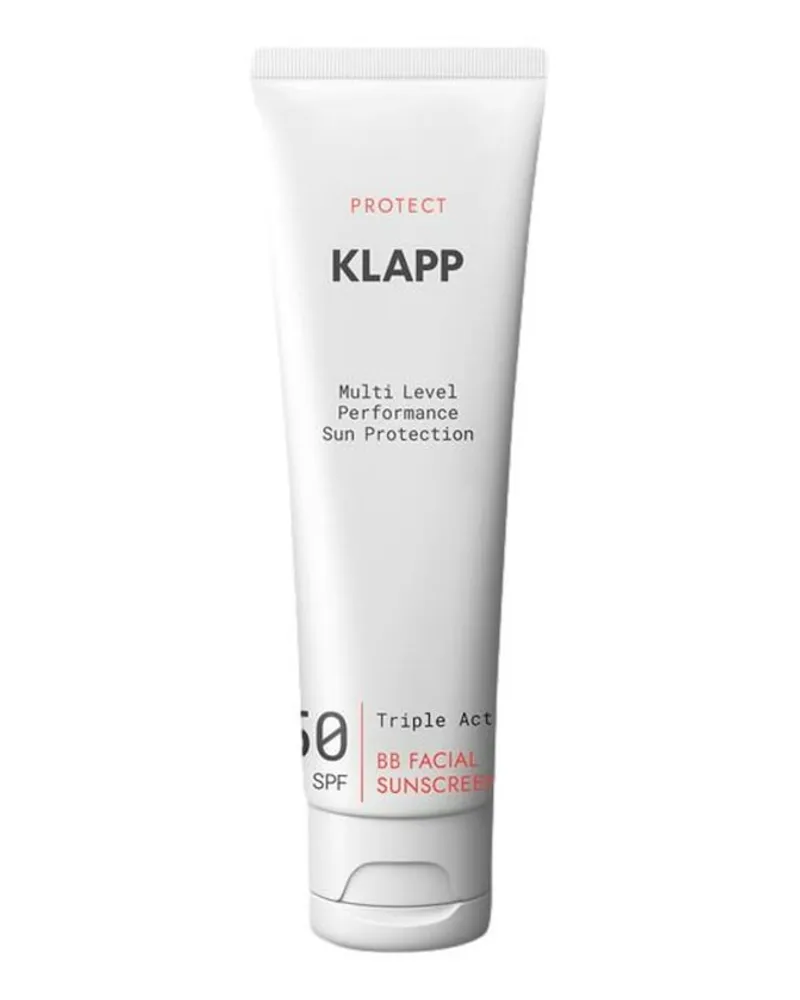 KLAPP Multi Level Performance Sun Protection Triple Action Facial Sunscreen BB 50 SPF Sonnenschutz ml 