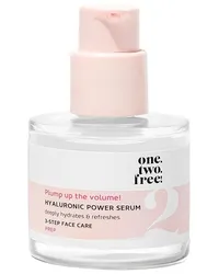 one.two.free! Step 2: Vorbereitung Hyaluronic Power Serum Feuchtigkeitsserum 30 ml 