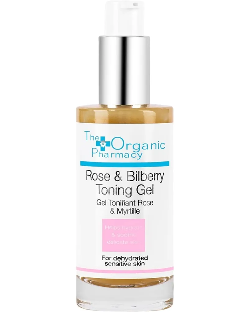 The Organic Pharmacy Rose & Bilberry Toning Gel Gesichtscreme 50 ml 