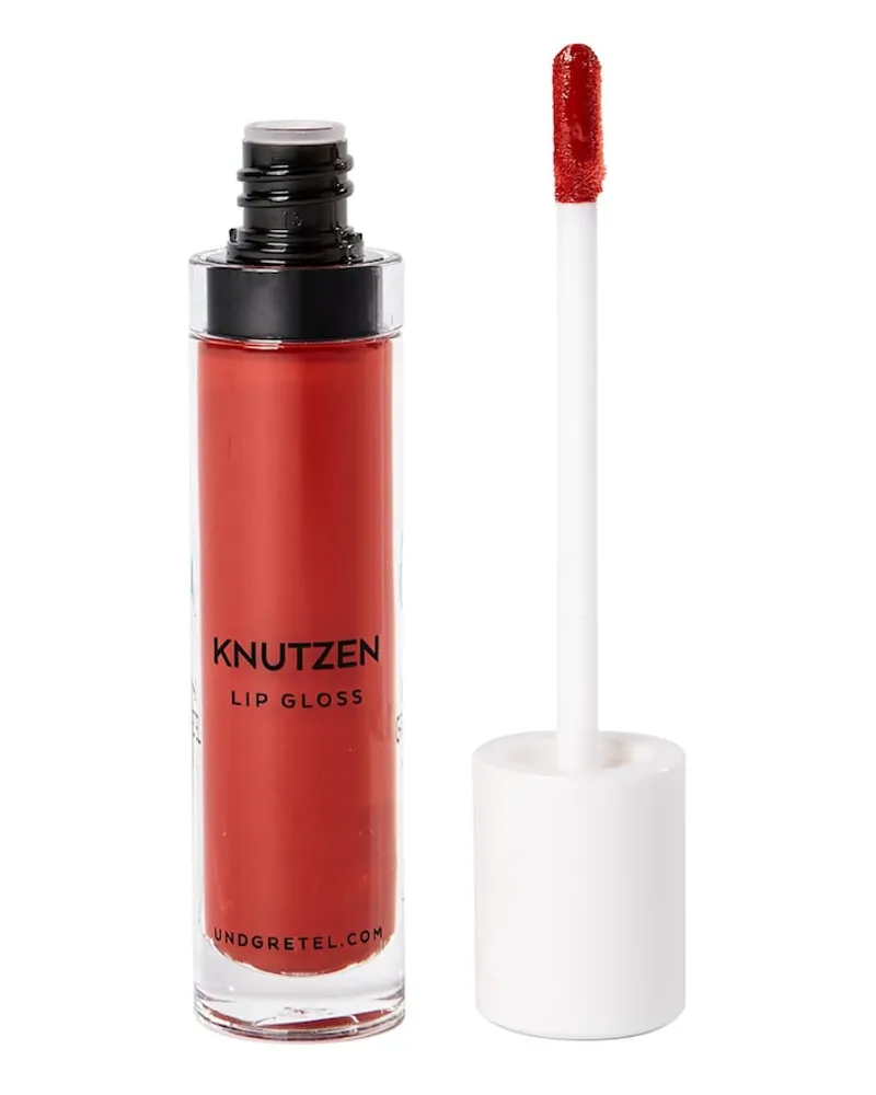 UND GRETEL KNUTZEN Lipgloss 6 ml Nr. 4 Matte Sunrise Red Weiss