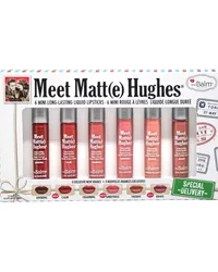 theBalm MeetMatteHughes Special Delivery Lippenstifte 7.2 ml Adoring 1,2 + Calm Charming Ambitious Patient Brave 