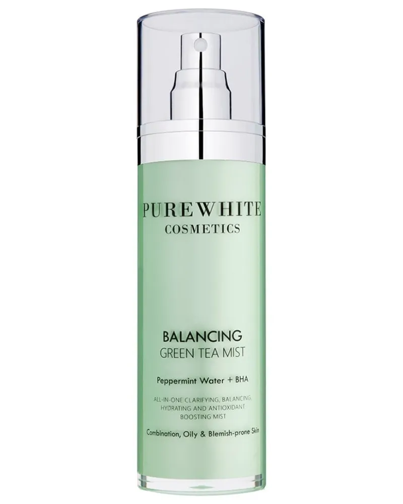 Pure White Cosmetics Balancing Green Tea Mist Gesichtsspray 50 ml 