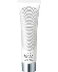 Sensai Silky Purifying Mud Soap (Wash and Mask) Gesichtsseife 125 ml 