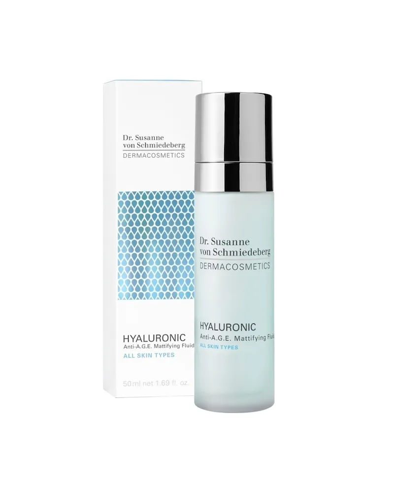 Dr. Susanne von Schmiedeberg Hyaluronic Anti-A.G.E. Mattifying Fluid Gesichtscreme 50 ml 