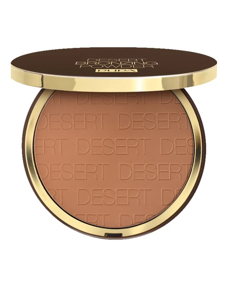 PUPA Milano Desert Bronzing Powder Bronzer 30 g 005 Light Sun Matt Hellbraun