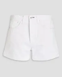 Rag & Bone Rosa Jeansshorts Weiß