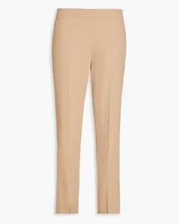 Emporio Armani Hose mit schmalem Bein aus Crêpe Neutral