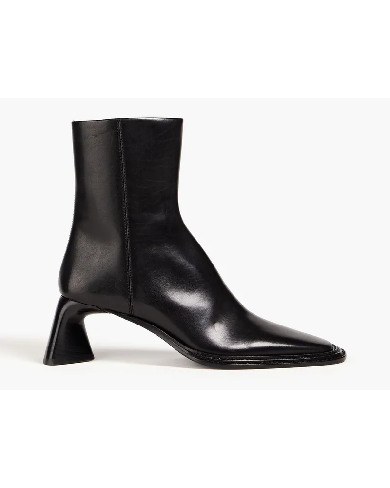 Alexander Wang Booker 60 Ankle Boots aus Leder Schwarz