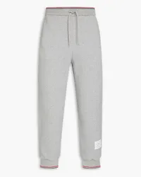 Thom Browne Track Pants aus Baumwoll-Jacquard Grau