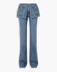 COPERNI Mehrlagige, hoch sitzende Skinny Jeans Blau