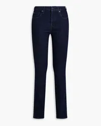 7 for all mankind Kimmie Soho tief sitzende Hose mit schmalem Bein Blau