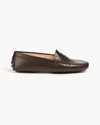 TOD'S Gommino Loafers aus Leder Braun