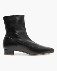 by FAR Este Ankle Boots aus Leder Schwarz