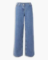 Magda Butrym Tief sitzende Jeans mit weitem Bein Blau