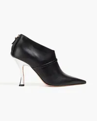 Malone Souliers Shiv 90 Ankle Boots aus Leder Schwarz