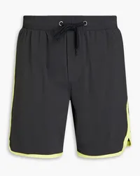 James Perse mittellange Badeshorts Grau