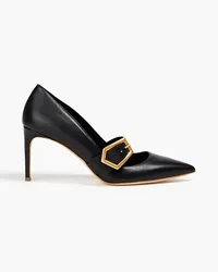 Rupert Sanderson Pumps aus Leder mit Schnalle Schwarz