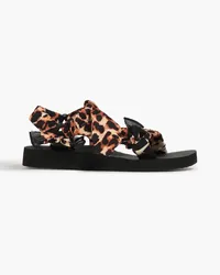 Arizona Love Trekky Sandalen aus Canvas mit Leopardenprint Animal-print