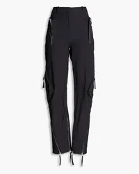 Jacquemus Cargohose aus Stretch-Twill mit Schnalle Blau