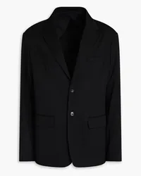 Emporio Armani Blazer aus Jersey Schwarz