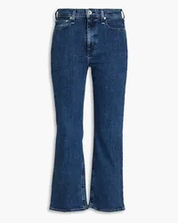 Rag & Bone Nina hoch sitzende Kick-flare-Jeans Blau