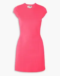 Victoria Beckham Minikleid aus Stretch-Strick Pink