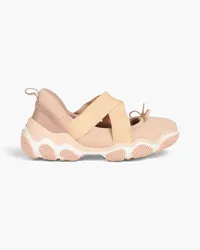 RED Valentino Ballet Sneakers aus Neopren mit Schleife Neutral