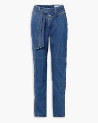 Rag & Bone Mia hoch sitzende Karottenjeans Blau