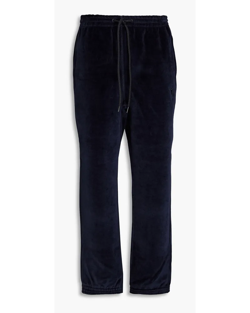 Alexander Wang Track Pants aus einer Baumwollmischung Blau