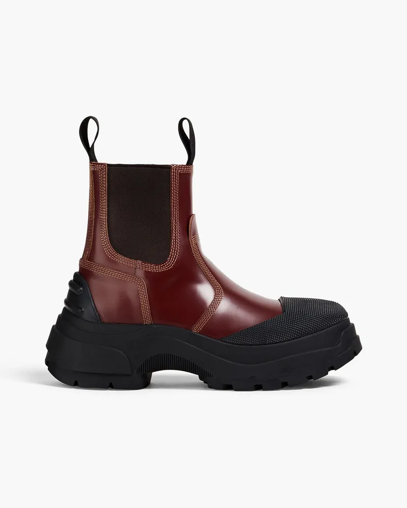 Maison Margiela Chelsea-Boots aus Leder Braun