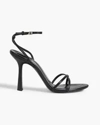 Alexander Wang Dahlia 105 Sandalen aus Leder Schwarz