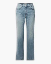 SLVRLAKE Stella hoch sitzende Jeans mit geradem Bein aus Bio-Denim Blau