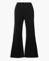 Rag & Bone Cora Schlaghose aus Stretch-Jersey Schwarz