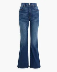 SLVRLAKE Charlotte hoch sitzende Schlagjeans Blau