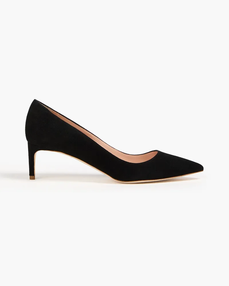 Rupert Sanderson New Nora Pumps aus Veloursleder Schwarz