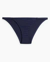 Melissa Odabash Palm Beach tief sitzendes Bikini-Höschen Blau