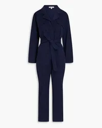 Alex Mill Expedition Cropped Jumpsuit aus Twill aus einer TENCEL-Mischung Blau