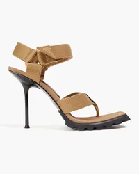 Alexander Wang Julie Sandalen aus Gewebe Neutral