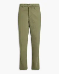 Rag & Bone Fit 2 Chinohose mit schmalem Bein aus Twill aus einer Baumwollmischung Grün