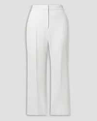 Proenza Schouler Hose mit schmalem Bein aus Stretch-Crêpe Weiß