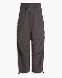 MSGM Cargohose aus Shell Grau