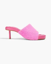 Jacquemus Argilla Mules aus Strick Pink