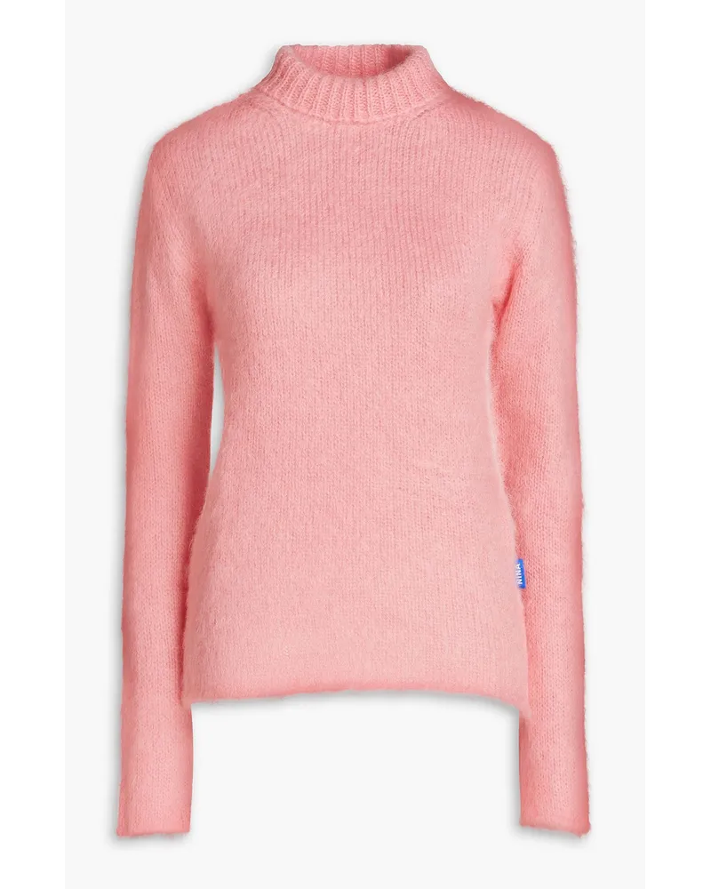 Nina Ricci Rollkragenpullover aus einer Mohairmischung Pink