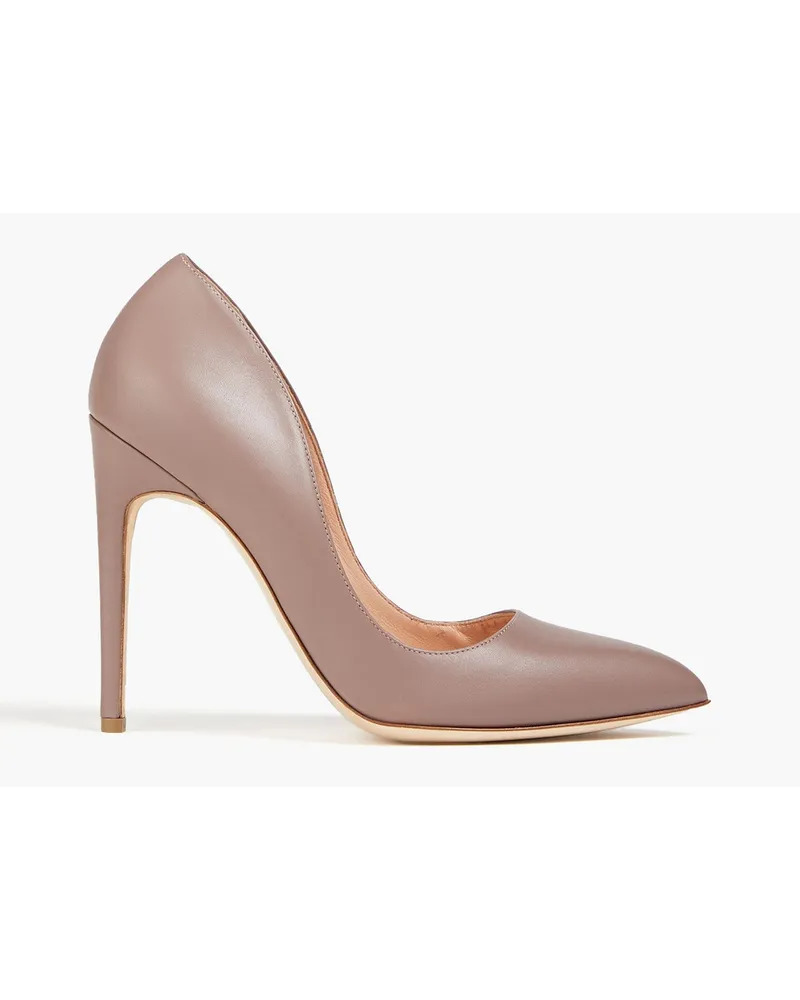 Rupert Sanderson Elba Pumps aus Leder Neutral