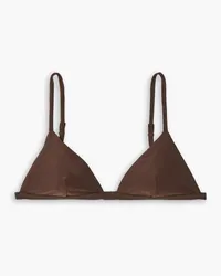 Matteau Triangel-Bikini-Oberteil Braun