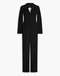 Jacquemus La Combinaison Jumpsuit aus Wolle Schwarz