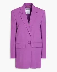 Moschino Blazer aus Crêpe Lila