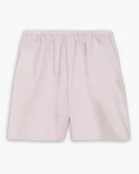 By Malene Birger NET SUSTAIN Siona Shorts aus Biobaumwollpopeline Lila