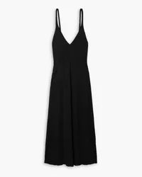 KHAITE Francine Maxikleid aus Stretch-Jersey Schwarz