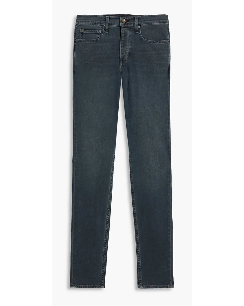 Rag & Bone Jeans mit schmalem Bein aus Denim Blau